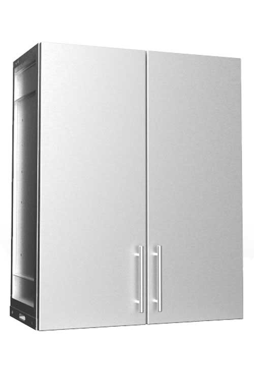 Double Door Outdoor Stainless Upper Cabinet