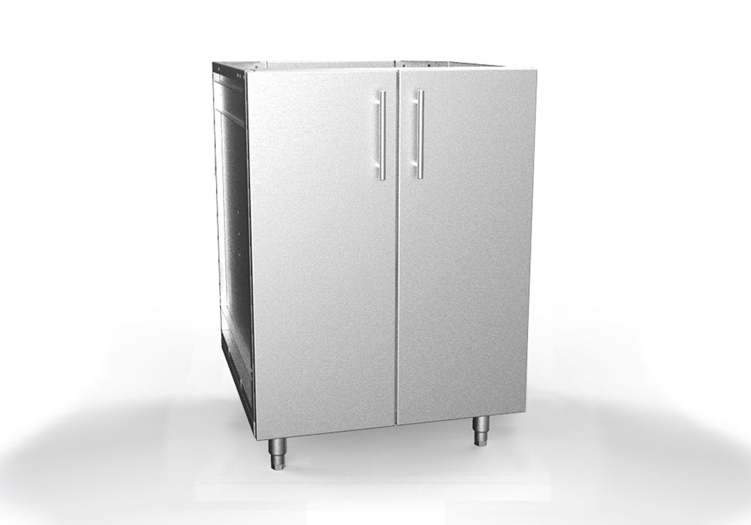 Double Door Outdoor Stainless Cabinet