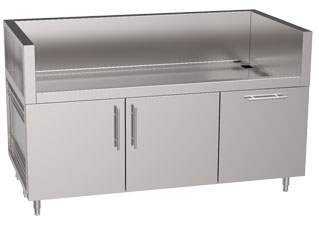 Double Door Pullout Drawer Outdoor Stainless Grill Cabinet