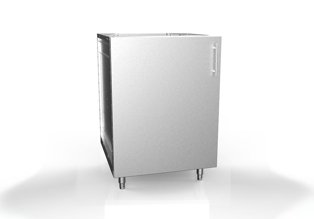 Single Door Outdoor Stainless Cabinet